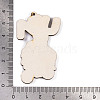 Printed Wood Pendants FIND-H003-01A-3