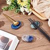 Olycraft 6Pcs 6 Style Ceramic Chopsticks Stands AJEW-OC0003-57-6