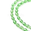 Glass Beads Strands X-GLAA-R024-6x4mm-6-3