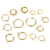 14Pcs 7 Styles 201/316 Stainless Steel Huggie Hoop Earring Findings STAS-TA0005-50-3