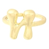 Rack Plating Brass Open Cuff Rings RJEW-S394-01G-N-1