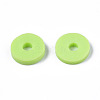 Handmade Polymer Clay Beads Strands CLAY-R089-6mm-T02B-17-3