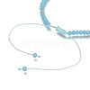 Adjustable Nylon Thread Braided Bead Bracelets BJEW-JB05528-5