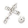 Faith Theme Zinc Alloy Brooch JEWB-C035-02A-P-3