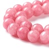 Dyed Natural White Jade Imitation Beads Strands G-I299-F-10mm-4