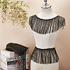 Polyester Tassel Lace Trim SRIB-WH0011-251A-01-5