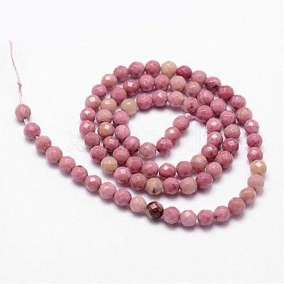 Natural Rhodonite Beads Strands G-D840-16-6mm-1