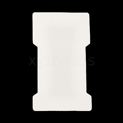 Rectangle Girl Print Paper Hair Clip Display Cards CDIS-M007-03E-1