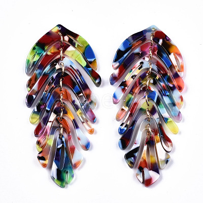 Cellulose Acetate(Resin) Big Pendants X-KY-S163-001F-1
