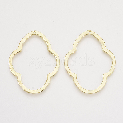 Alloy Open Back Bezel Pendants X-PALLOY-S121-192-1