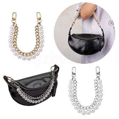 DIY Imitation Pearl Bag Strap Making Kits DIY-SZ0008-93-1