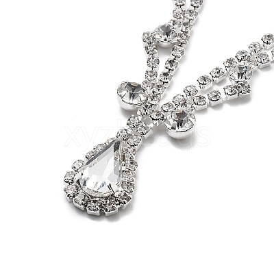 Alloy Rhinestone Hair Chain LS-OHAR-M044-01S-1