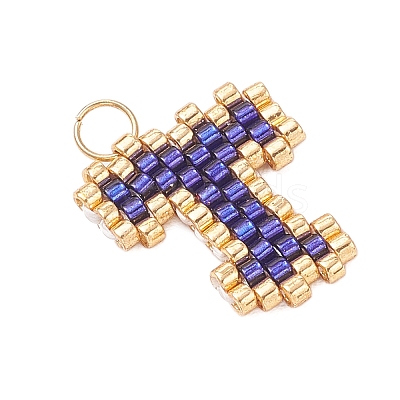 Handmade MIYUKI Seed Beads PALLOY-MZ00867-20-1