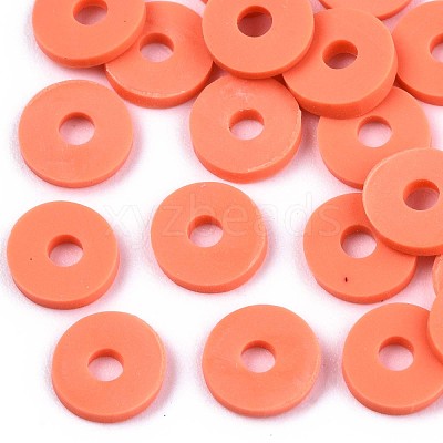 Handmade Polymer Clay Beads CLAY-Q251-6.0mm-55-1