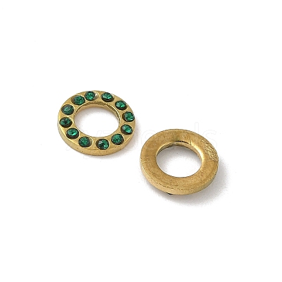 304 Stainless Steel Rhinestone Cabochons STAS-A057-04G-G02-1