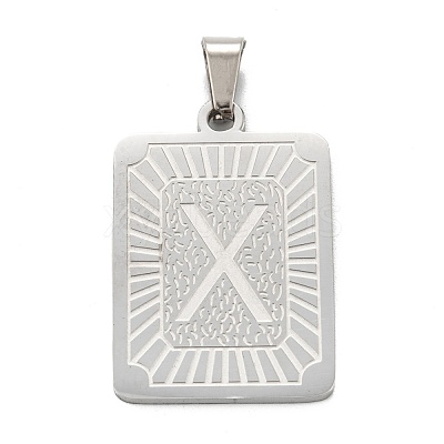 Non-Tarnish 304 Stainless Steel Pendants STAS-K216-48X-P-1