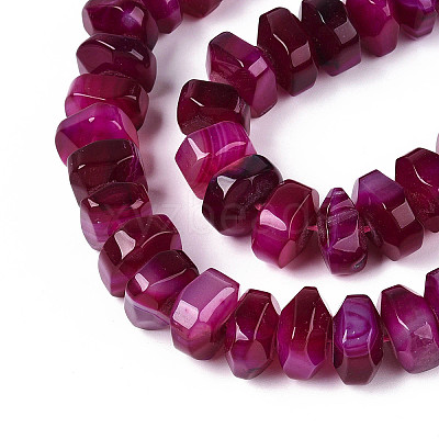 Natural Agate Beads Strands G-N356-01A-11-1