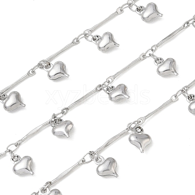 Rack Plating 304 Stainless Steel Bar link chain CHS-N009-02P-1