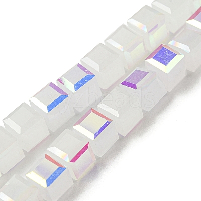 Electroplate Glass Beads Strands EGLA-M031-01A-HR11-1
