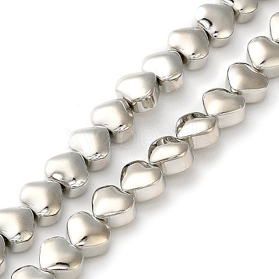 Electroplate Glass Beads Strands EGLA-H109-12D-01-1