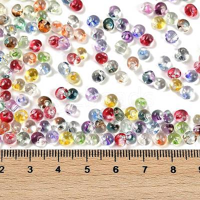 6/0 Spray Paint Fringe Glass Seed Beads X1-SEED-H003-11H-1