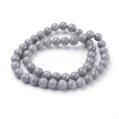Natural Mashan Jade Beads Strands DJAD-8D-29-1