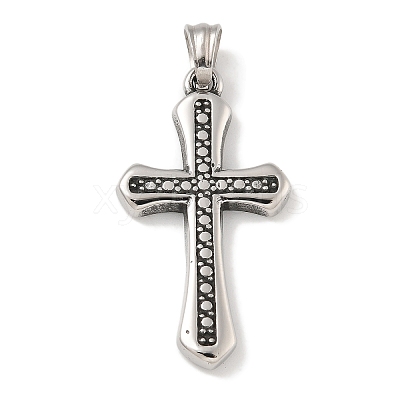 304 Stainless Steel Pendants STAS-Z097-13AS-02-1