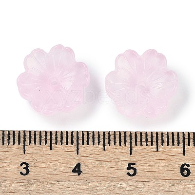 Transparent Spray Paint Glass Beads X1-GLAA-H035-04G-1