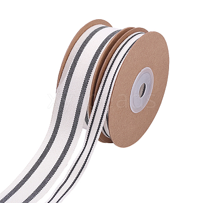 2 Rolls 2 Styles Cotton Ribbon OCOR-ME0001-99B-1