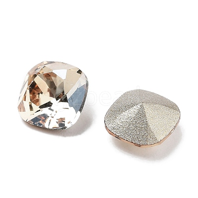 K9 Glass Rhinestone Cabochons GLAA-H034-04B-001GS-1
