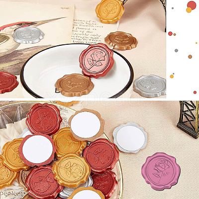 Adhesive Wax Seal Stickers DIY-CP0010-69B-1