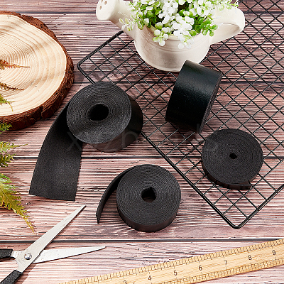 PU Leather Fabric Plain Lychee Fabric AJEW-WH0034-90A-01-1
