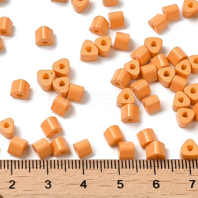 Baking Paint Glass Bead SEED-H002-K-D325-1