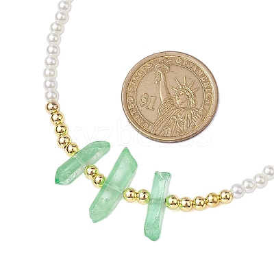 ABS Plastic Imitation Pearl Beaded Necklaces NJEW-JN04859-02-1