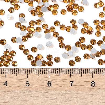 Faceted Glass Flat Back Rhinestone for Nail Art X-RGLA-C002-SS10-203-1