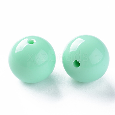 Opaque Acrylic Beads X-MACR-S370-C20mm-A05-1
