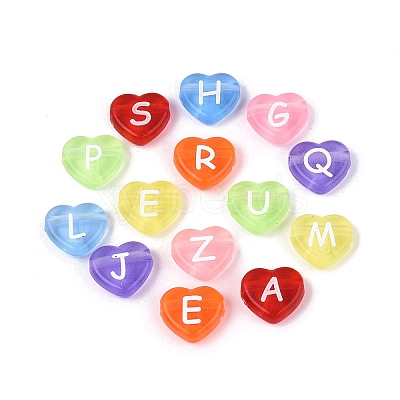 Transparent Acrylic Craft Beads TACR-Q013-11-1