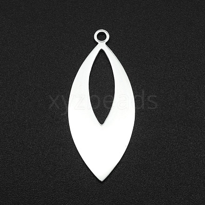 Tarnish Resistant 201 Stainless Steel Open Back Bezel Pendants STAS-R111-LA071-22-1