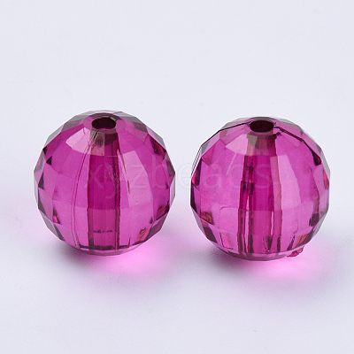 Transparent Acrylic Beads LS-X-TACR-Q254-8mm-V65-1