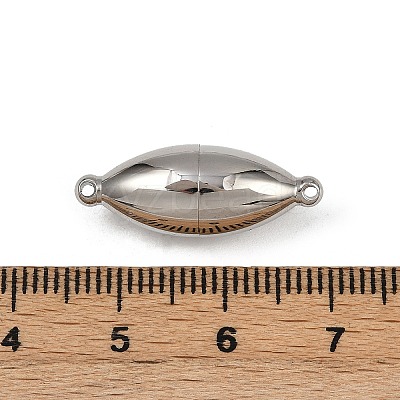 304 Stainless Steel Magnetic Clasps Hand Polished STAS-C127-14P-1