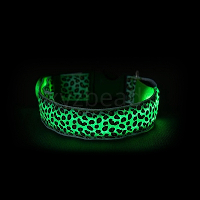 Adjustable Polyester LED Dog Collar MP-H001-A04-1