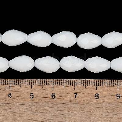 Opaque Solid Color Beads Strands EGLA-N013-P8mm-D02-1