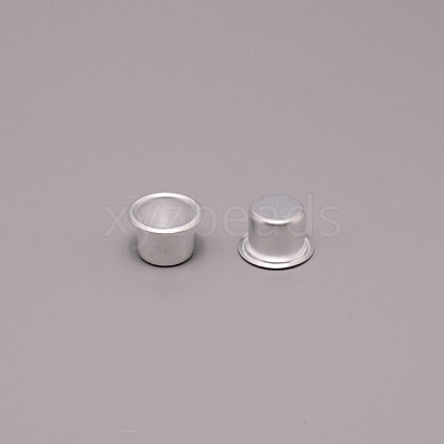 Aluminum Candle Cup FIND-WH0094-30B-1