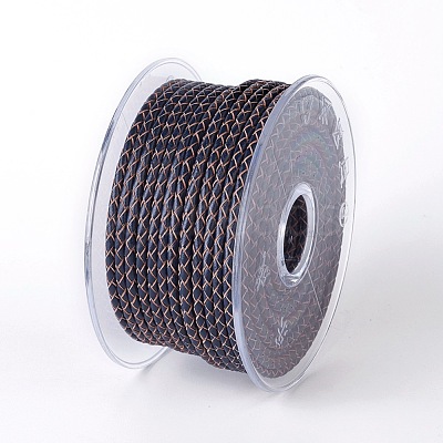 Braided Cowhide Cord WL-I004-5mm-18-1