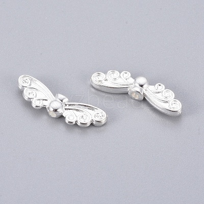 Tibetan Style Alloy Beads TIBEB-1331-S-LF-1