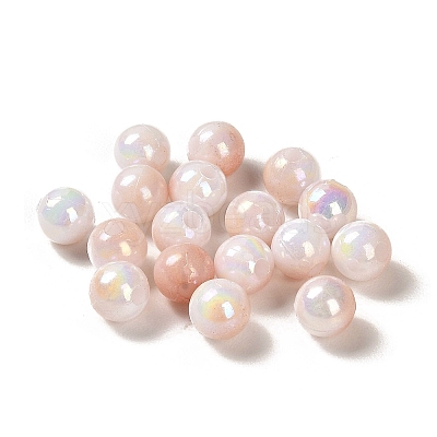 Opaque Acrylic Beads OACR-Z016-01B-09-1