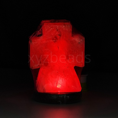 USB Natural Himalayan Rock Salt Lamp DJEW-P002-02D-1