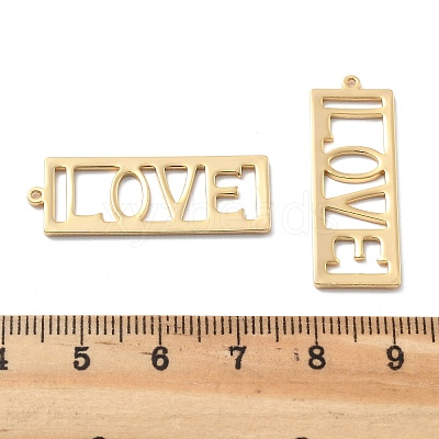 Brass Pendants KK-V003-01B-1