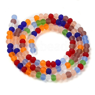 Transparent Glass Beads Strands EGLA-A034-M4mm-63-1