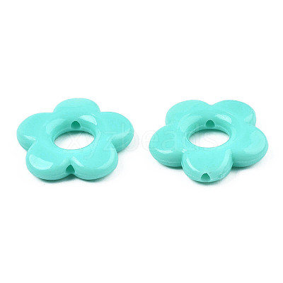 Opaque Acrylic Bead Frames SACR-TAC0004-01B-1